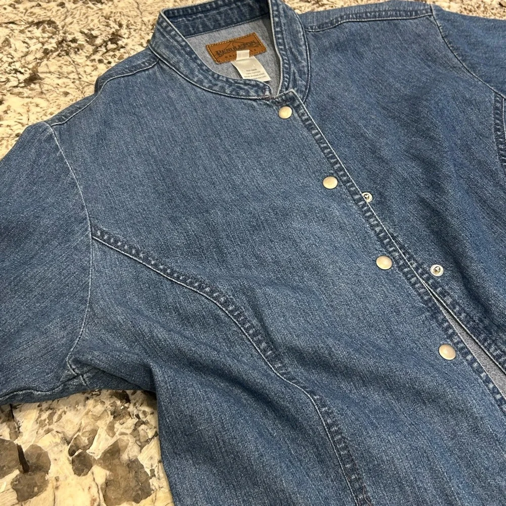 Vintage 90’s Pendleton Denim Maxi Dress - Picture 13 of 14